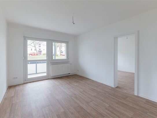 * Schöne 2 Zimmerwohnung im Erdgeschoss mit Balkon auf dem ruhigen Kapellenberg *