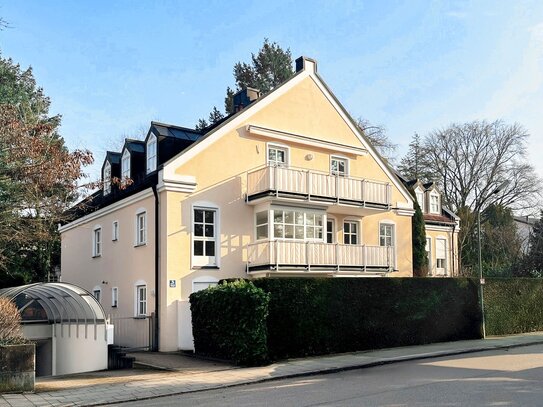 Absolute Ruhe im besten Alt-Solln. Elegante Wohnung in einem charmanten Mehrfamilienhaus.