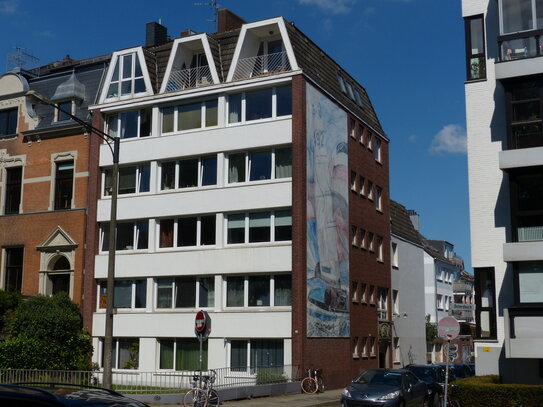 Gut geschnittene 1 Zimmer-Wohnung am Osterdeich provisionsfrei