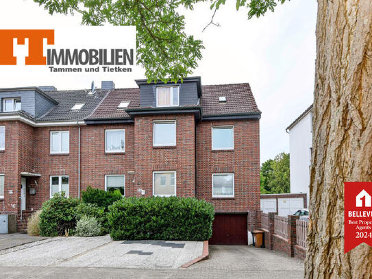 TT bietet an: Eigentumswohnung mit Garten, Garage und PKW-Stellplatz in Wilhelmshaven!