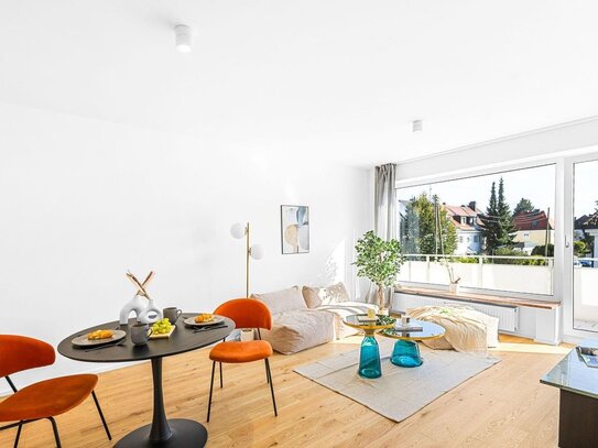 Stilvolle Architekten 2 Zimmerwohnung in begehrter Münchner Lage