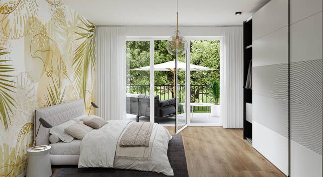 NEUBAU *helle 2-Zimmer-Wohnung mit Terrasse*