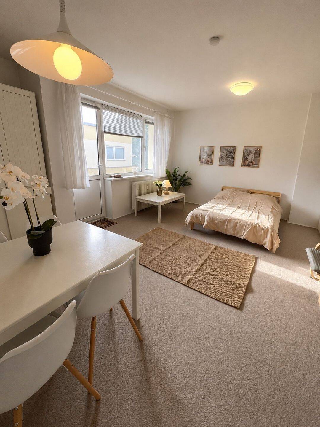 Möblierte helle 1 Zimmer Wohnung mit Balkon - Photo 1