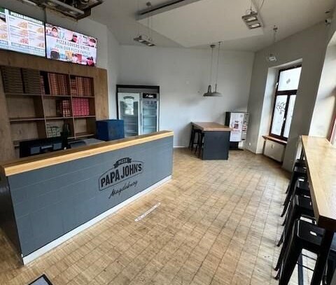 Nachmieter gesucht sonniges Ladenlokal / Pizzeria in MD Stadtfeld -Ost ca.139 m² zu vermieten ...!