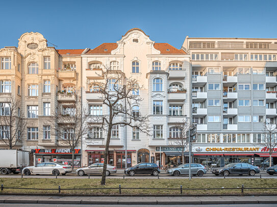 KAPITALANLAGE an der Kantstraße - vermietete 3-Zi.-Wohnung mit Balkon in Charlottenburg