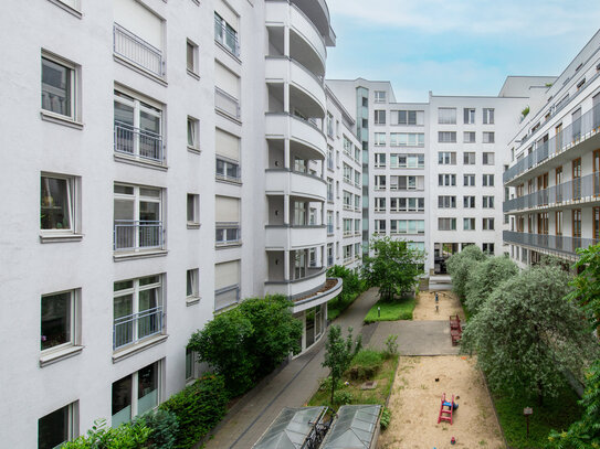 1-Zimmer-Apartment am Spittelmarkt mit Fahrstuhl und schönem Balkon