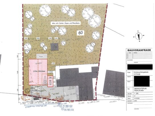 Fischbachtal!! ** Bauplatz für 1 – 2 Familienhaus mit schönem Ausblick**