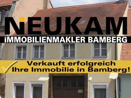 BAMBERG-NÄHE ZENTRUM:ÄLTERES GÄRTNERHAUS Z. KOMPLETT-SANIEREN MIT GARTEN AUF 530m2 FÜR 425.000,-EURO