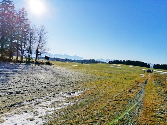 Wiesen- und Waldgrundstück bei Steingaden im schönen Oberbayern