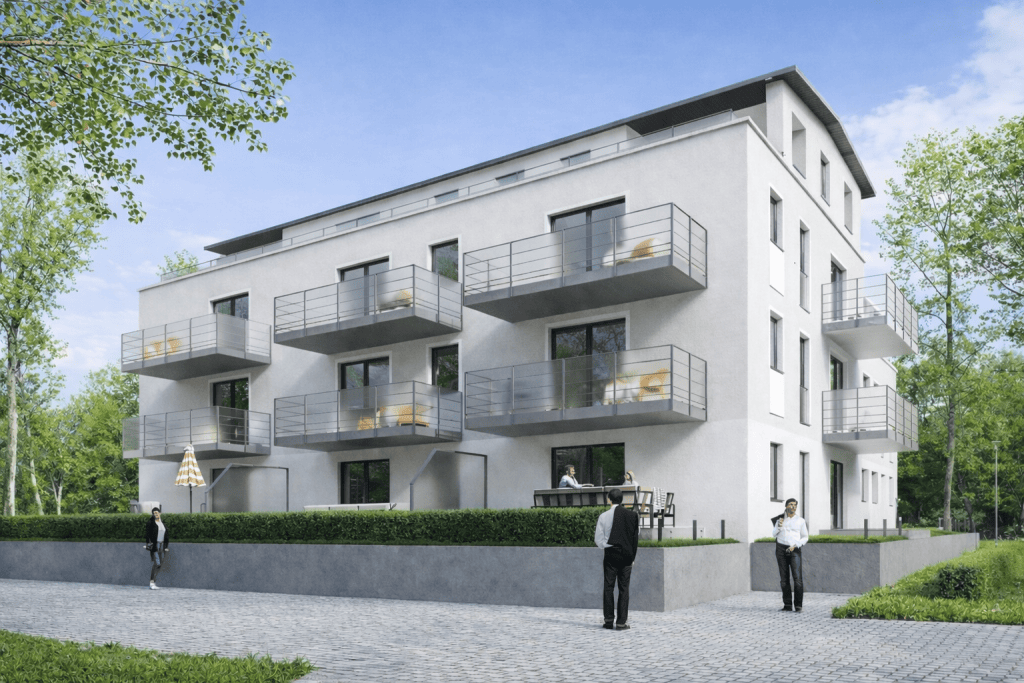                                                               Exklusive 2 Zi.-Mais.-Garten-Whg. EG/OG mit Ma&szlig;-EBK u. Badm&ouml;bel, Erstbezug, TOP&hellip;                                                       in Eching (Landshut)
