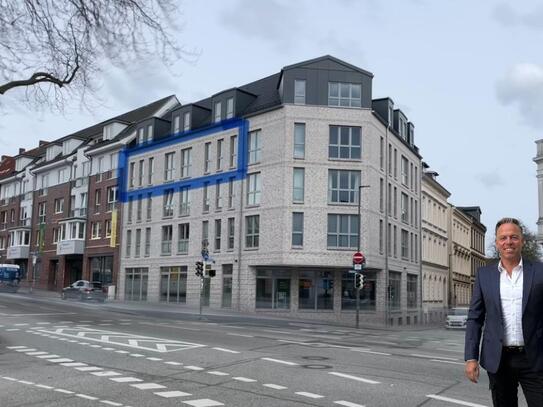 Wohnen im urbanen Zentrum von Kiel, der Fördestadt