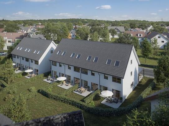 Neubau Reihenhaus in Hilzingen - Massivbau - voll unterkellert - Energieklasse A+ - Bezug Juni 2025