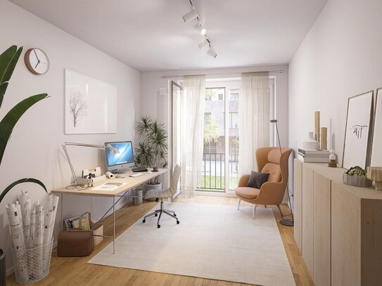 2,5-Zimmer Wohnung: Perfekt fürs Home Office