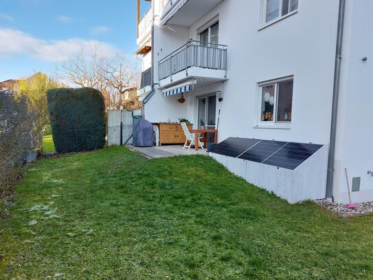 Wohnung mit Garten in ruhiger Lage