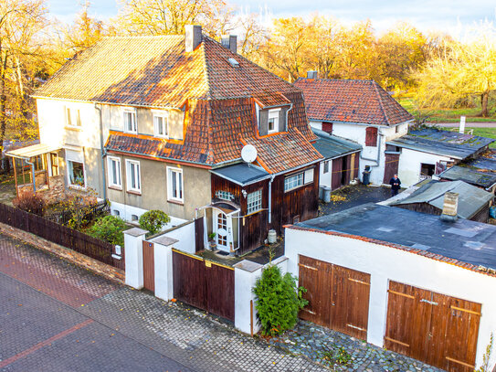 Wohnhaus mit Geschichte: Ehemaliges Geschäft und großzügiges Zuhause in Nachterstedt