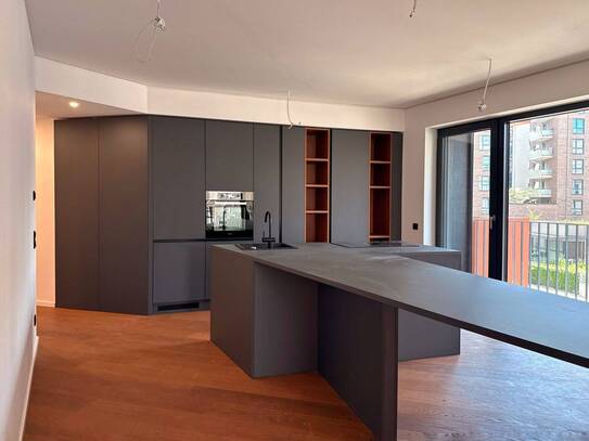 Exklusive 3-Zimmer-Wohnung mit Einbauküche und zwei Bädern in der HafenCity