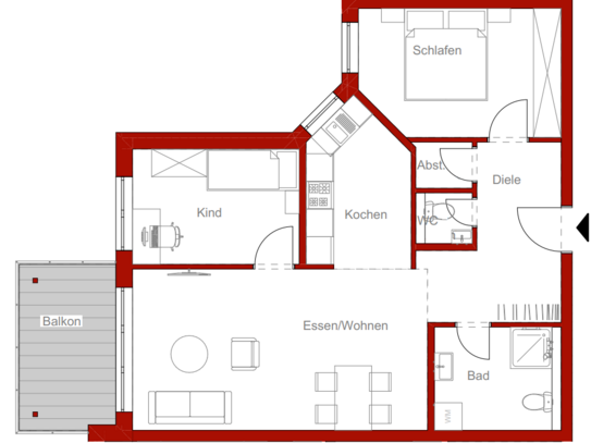 NEUBAU / 3-ZIMMER / DONAUESCHINGEN / HAUS E