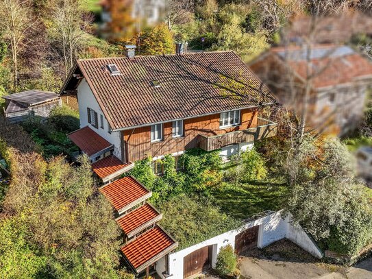 Zur freien Verfügung: Zweifamilienhaus in ruhiger Lage von Immenstadt i. Allgäu