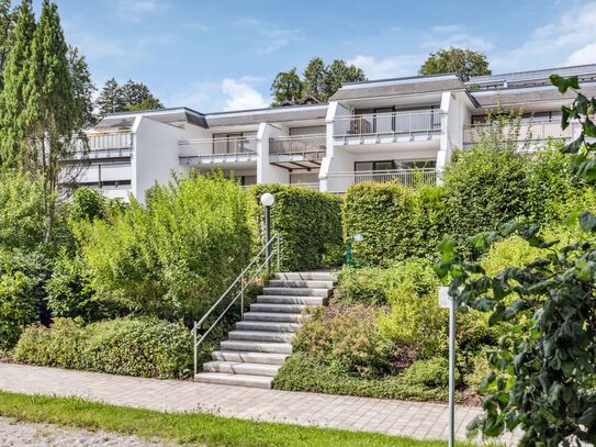 Charmantes 1-Zimmer-Apartment mit großer Terrasse in Schäftlarn