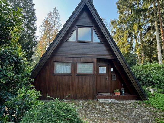 Für Naturliebhaber - Nurdachhaus im Wochenendhausgebiet