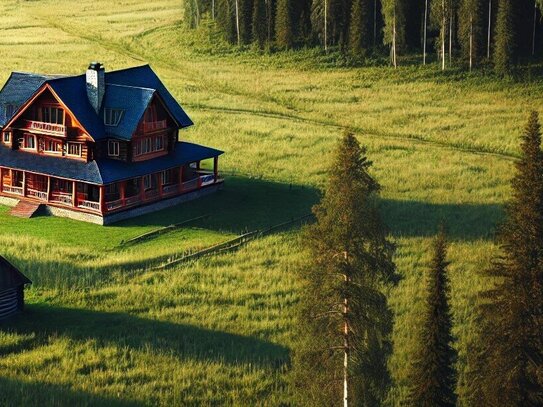 Einfamilienhaus mit Wintergarten und Gartenhaus mit großem Grundstück - TOP LAGE