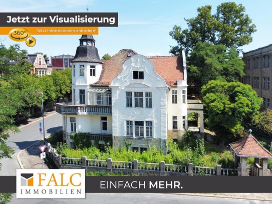 Denkmalabschreibung! Historische Villa in Apolda mit individuellen Nutzungsmöglichkeiten!