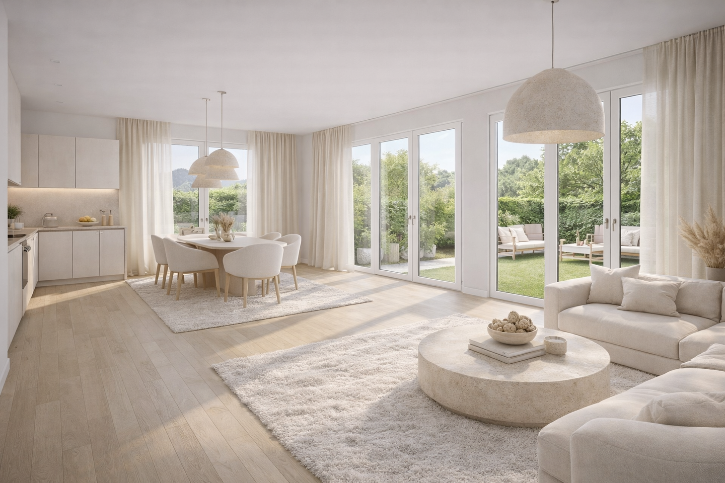 NIENDORF - Exklusive Neubau 4 Zimmer Wohnung auf 2 Etagen mit eigenem, großen Garten in Bestlage