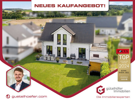 Luxuriöses und neuwertiges Einfamilienhaus für Wohngourments mit Einbauküche, Garage u. Privatsphäre