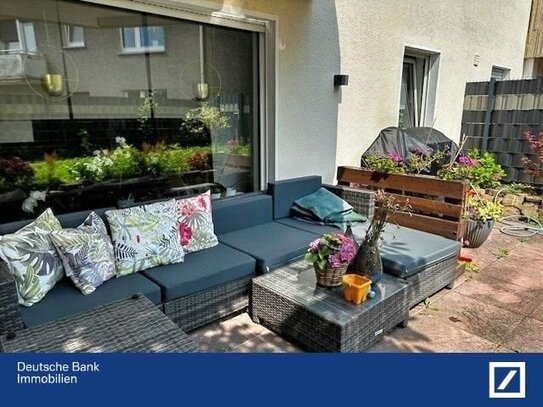 Familienwohnung mit Terrasse und kleinem Garten