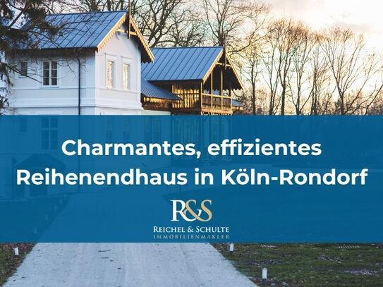 Charmantes, effizientes Reihenendhaus in Köln-Rondorf