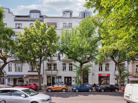 Berlin-Wilmersdorf - Exklusive Lage am Los-Angeles-Platz: Vermietete 3-Zimmer-Altbau-Wohnung