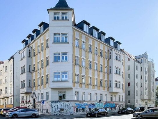 Stilvolle, neuwertige 3-Raum-Hochparterre Wohnung in Leipzig