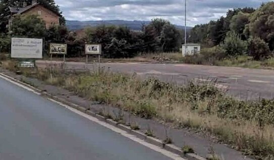 Gewerbegrundstück in Simtshausen direkt an der B 252