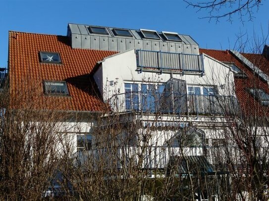 Stilvolle, gepflegte 1,5-Zimmer-Maisonette-Wohnung mit Dachterrasse in Erlangen