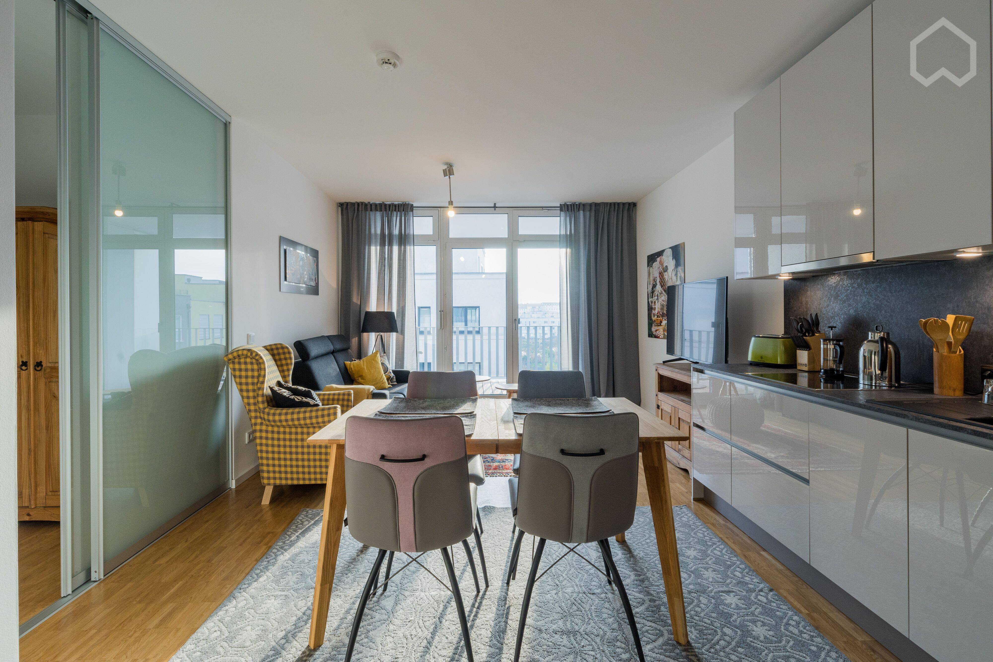Urban living: Modernes Apartment mit gehobener Ausstattung in zentraler Lage mit TG-Platz - Photo 1