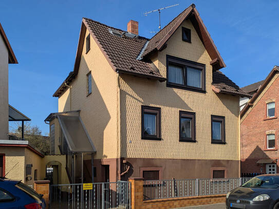 Kleines Haus mit Garage in zentraler & dennoch ruhiger Lage von Michelstadt / Stockheim