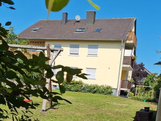 3-Zimmer-Wohnung mit Balkon und Gartennutzung in Schwanstetten