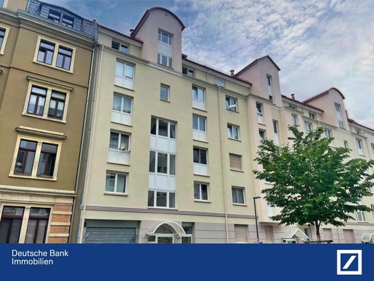 Vermietete Eigentumswohnung mit Balkon und TG-Stellplatz in zentraler Lage von Dresden