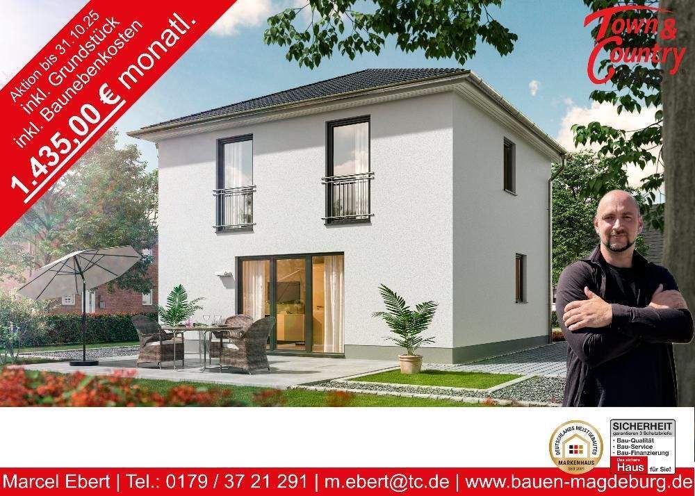 Aktion - Haus. Grundstück. Baunebenkosten - Stadtvilla 100 im Komplettpaket