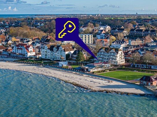 Erste Reihe mit Ostseeblick - 2-Zimmer-Wohnung im Ostseebad Laboe