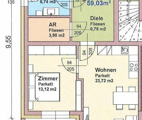 Erstbezugstraum in Leitring - 2-Zimmer-Wohnung mit Carport