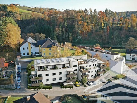 *K2a - Zuhaus' im Rodltal* ERSTBEZUG - 3 Zimmer Neubau-Gartenwohnung mit Balkon