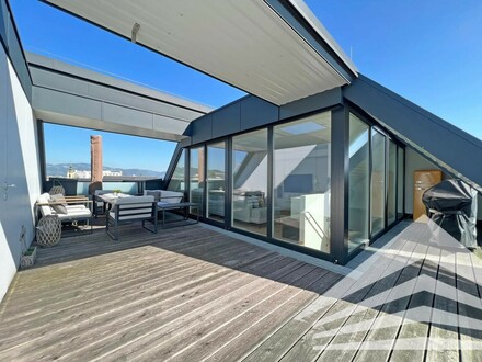 Lifestyle-Penthouse mit atemberaubender Dachterrasse in der Innenstadt