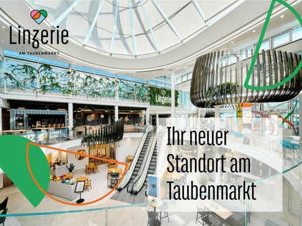 Moderne Shopflächen von 89 - 295 m² in Bestlage am Taubenmarkt!