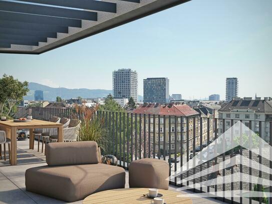 **Verkaufsstart Bockgasse** Exklusives Projekt mit Terrassen, Balkonen und Gärten