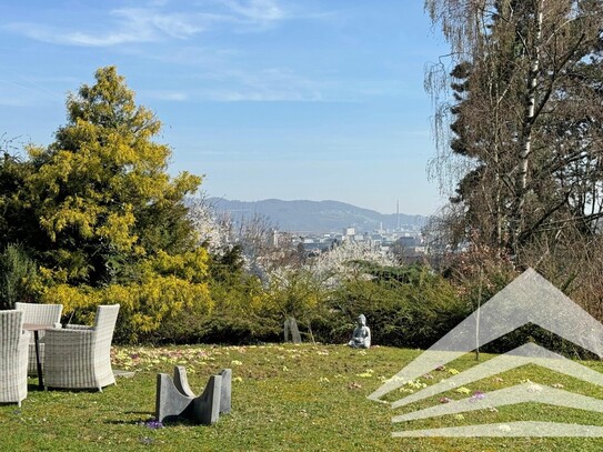 Einzigartige Liegenschaft mit unverbaubarem Stadtblick am Pöstlingberg