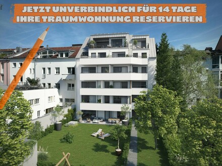 LINZ/URFAHR (Auberg) : NEUBAUPROJEKT - EIGENTUMSWOHNUNG ca. 76,65 m² Wohnfläche, 3 Zimmer + Balkon, inkl.Tiefgaragenste…
