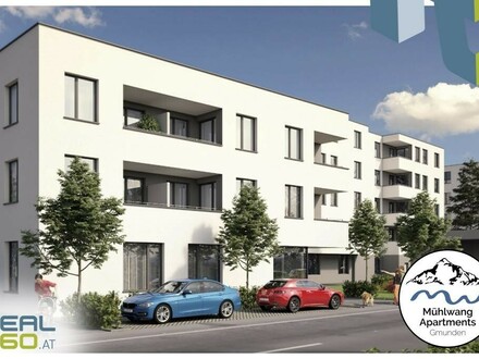GMUNDEN "Mühlwang Apartments" - Vollausgestatte NEUBAU 3-Zimmer-Wohnung mit Loggia!!