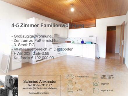 4-5 Zimmer Familienwohnung