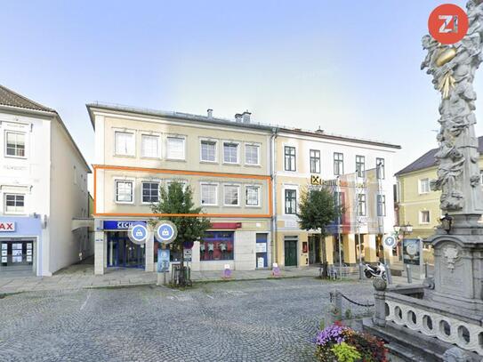 PROVISIONSFREI - Ausgezeichnete Bürofläche im Zentrum von Rohrbach - Teilungen möglich